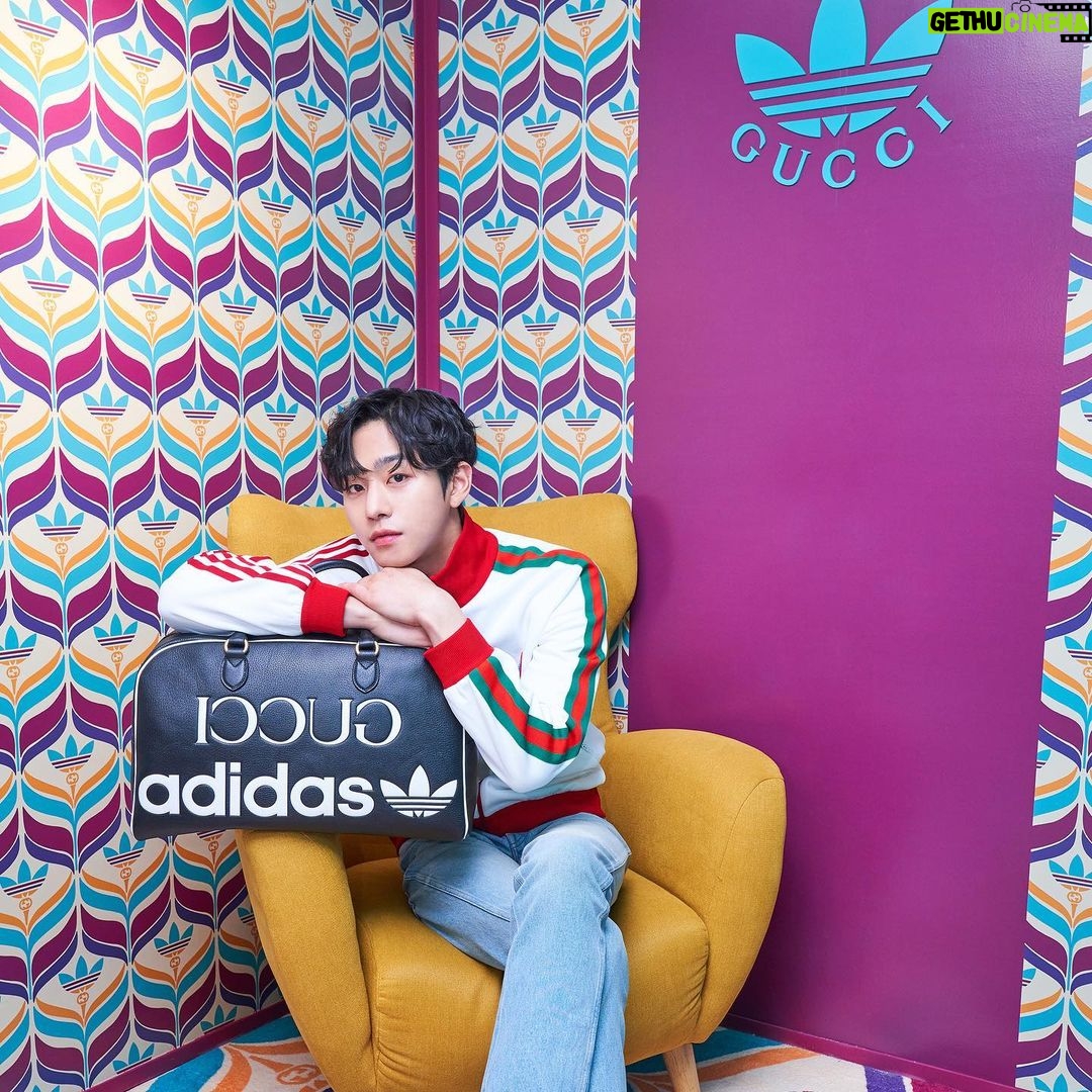 Ahn Hyo-seop Instagram - @gucci #adidasxGucci #구찌 #아디다스x구찌 #Gucci #ad