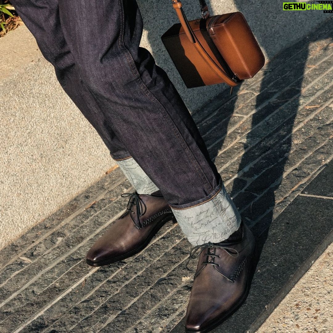 Ahn Hyo-seop Instagram - @berluti #berluti #berlutishoes #couturederby