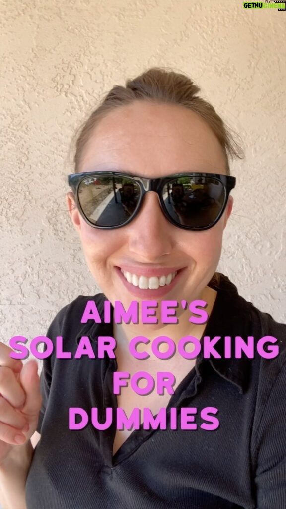 Aimee La Joie Instagram - Rice Take 2 on Aimee’s Solar Cooking for Dummies. #solcook #solarcooking #cooking #aimeelajoie #ad