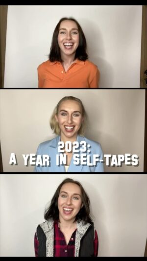 Aimee La Joie Instagram - 2023: A Year in Self-Tapes. Guess how many I booked 😭 
#aimeelajoie #actorslife #actorsofinstagram