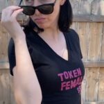 Aimee La Joie Instagram - Size Matters. Shirts on my RedBubble store! Link in bio. #thefilmcrew #aimeelajoie