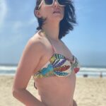 Aimee La Joie Instagram - Guess which one’s staged. 📷 by @catsheffler #aimeelajoie Mission Beach