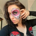 Aimee La Joie Instagram - A reminder that those we remember are a part of us ❤️💀 #dayofthedead #díadelosmuertos #aimeelajoie