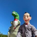 Aimee La Joie Instagram - Did I drive almost two hours out of my way just to see this? Yes. Love you forever, Paul ❤️ Pro-tip: the t-Rex will only look like this through October! #peeweeherman #paulreubens Cabazon Dinosaur museum