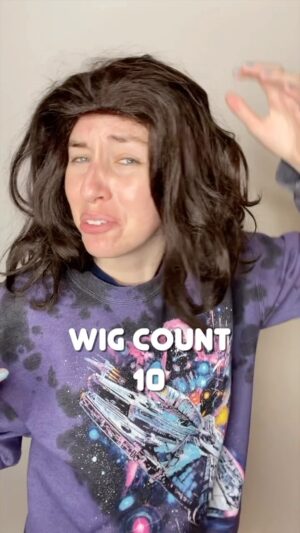 Aimee La Joie Instagram - How many wigs do I have? Let’s find out! 
#aimeelajoie #wigs