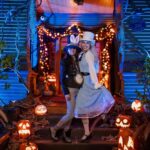 Aimee La Joie Instagram - Reminiscing about the party of the year last week from @johnnyhlove 🎃 #aimeelajoie #lovemanor #halloween West Adams Historic District