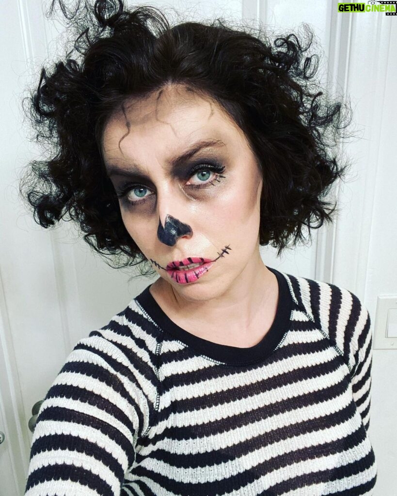 Aimee La Joie Instagram - Boo. Halloween look No. 1 💀 #aimeelajoie #halloween