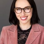 Aimee La Joie Instagram - The smiling with glasses professional edition. 📸 @mariebuckheadshots #aimeelajoie #headshots