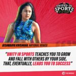 Aishwarya Krishnan Instagram - Ever since she was young, Aishwarya Krishnan’s life has revolved around sports. From rowing to rugby to yoga and now women’s fitness, Aishwarya is one of those who simply REFUSE to stop! 👏 For an active lifestyle like hers, Bliss Club brings their latest line of activewear. 🔗LINK IN BIO . . . @myntra @myblissclub #MyntraUIS #UnitedInSports #MyntraUnitedInSports #IndianSports #NationalSportsDay