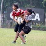 Aishwarya Krishnan Instagram - Always an Athlete first, no matter the Sport! 🥹 . . . . . . . . . . . . . . . . . . . . #sports #athlete #rugby #sportswoman #play #fitness #fitwomen #matchday #strength #womensports #calcuttacup #ccfcwomensrugbyteam Calcutta Cricket and Football Club