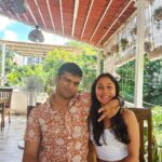 Aishwarya Krishnan Instagram - Love and Compassion couldn’t have gotten a more beautiful form than this human, your smile really does light up my world so bright, babe 💕 You’re my biggest Strength! Happiest Birthday to my Favourite Human 🐽❤️ #birthdaypost #birthdayboy #love
