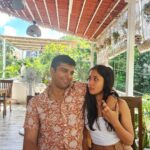 Aishwarya Krishnan Instagram - Love and Compassion couldn’t have gotten a more beautiful form than this human, your smile really does light up my world so bright, babe 💕 You’re my biggest Strength! Happiest Birthday to my Favourite Human 🐽❤️ #birthdaypost #birthdayboy #love