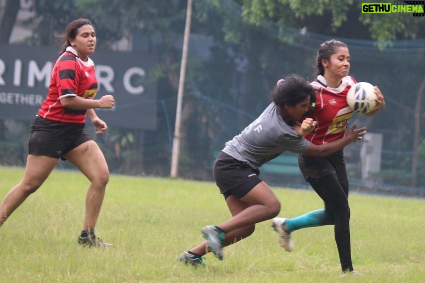 Aishwarya Krishnan Instagram - Always an Athlete first, no matter the Sport! 🥹 . . . . . . . . . . . . . . . . . . . . #sports #athlete #rugby #sportswoman #play #fitness #fitwomen #matchday #strength #womensports #calcuttacup #ccfcwomensrugbyteam Calcutta Cricket and Football Club
