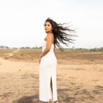 Aishwarya Krishnan Instagram - Got that hair flip right 💫 . . . . . . . . #shootday #photooftheday #photography #potrait #model #instapic #pose #poser #whitedress