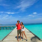 Aishwarya Krishnan Instagram - Maldives Dump 🌊 🌴 ❤️ . . . . . . . . . . . . #maldives #holiday #honeymoon #couplegoals #love #vacation #sea #vitaminsea #ocean #beautiful