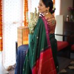 Aishwarya Narkar Instagram - दिवाळीच्या तुम्हा सर्वांना मनापासून शुभेच्छा ! दीपावली की आप सभी को बहोत सारी शुभकामनाये ! A very very happy Diwali to you all! To view our entire collection, click on the link below. www.sayalirajadhyakshasarees.com For details please WhatsApp us on 9137808579. We ship worldwide. #sayalirajadhyakshasarees #saree #sari #handloomsaree #kanjivaram #kanjivaramsaree #viralreels #reelsofinstagram #mumbaishopping #sareeshopping #onlinesareeshopping Mumbai, Maharashtra