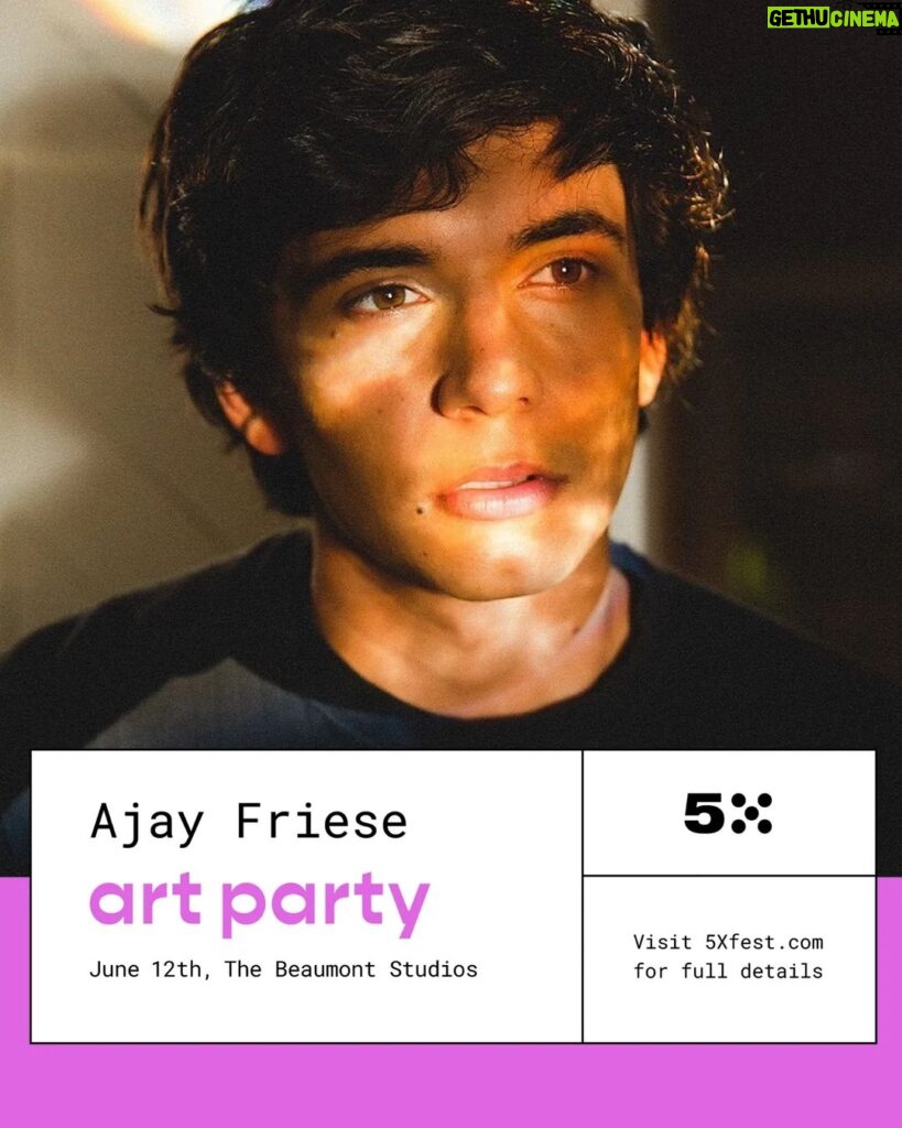 Ajay Friese Instagram - Playing at one of the dopessst south asian music festivals in the 🌐 tomorrow. @5xfest, the art party, sold out every year so get your tickets at 5xfest.com