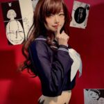 Akari Akase Instagram - (⚠︎ホラー苦手な人は注意) 5月発売の #りぼん 6月号にてインタビューが掲載されています！Twitterでは告知していましたがこっちではしていなかったので🤫💭 現在連載中、いしかわえみ先生の作品 "絶叫学級 転生"の黄泉ちゃんのコスプレをさせて頂きました~✨ お写真もありますので是非手に取って読んで下さい！まだ間に合う💪🏻 #あかせあかり #コスプレ #小学生の頃読んでた漫画 #懐かしい 😌💭