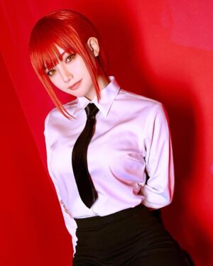 Akari Akase Instagram - マキマさんコス🌀

チェンソーはずっとマキマ推し(՞_ ̫ _՞)ᐝ！

皆のチェンソーマンの推しはだれですか？💭

#あかせあかり 
#チェンソーマンコスプレ 
#マキマコスプレ 
#コスプレ 
#chainsawman 
#makima 
#cosplay 

ｳｨｯｸﾞ#swallowtail 
ｶﾗｺﾝ #TeAmo #レネルイエロー