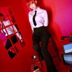 Akari Akase Instagram - マキマさんコス🌀 チェンソーはずっとマキマ推し(՞_ ̫ _՞)ᐝ！ 皆のチェンソーマンの推しはだれですか？💭 #あかせあかり #チェンソーマンコスプレ #マキマコスプレ #コスプレ #chainsawman #makima #cosplay ｳｨｯｸﾞ#swallowtail ｶﾗｺﾝ #TeAmo #レネルイエロー