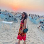 Akshita Bopaiah Instagram - License to chill 😎.. Happy new year 2023 🌸 #beach #travel #summer #sea #nature #photography #sunset #love #beachlife #ocean #sun #photooftheday #instagood #beautiful #vacation #travelphotography #holiday #picoftheday #sky #instagram #beachvibes #landscape #travelgram #waves #photo #sand #fashion #like #naturephotography #surf Vagator, Goa