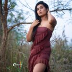 Akshita Bopaiah Instagram - Brown and Bold 🤎 🤎🤎, the fall fashion way . @rainbow_photography_official @thousifsait_makeup_artist Bangalore, India