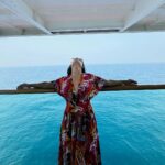 Akshita Bopaiah Instagram - Vacation looks good on me 🏖️ #beachlife #sea #traveller Cordelia Cruises