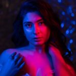 Akshita Bopaiah Instagram - Look at my eyes 👀….. MUA : @nikithaanandmakeup Decor : @vakshaparivarah Outfit : @charny_mashi Clicks : @onehorizonproductions