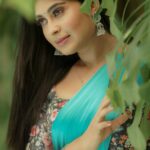 Akshita Bopaiah Instagram - Shine onn 💙 💙💙 Photographer - @camerasenthil Makeup - @rajalakshmi_bridalmakeup Shoot Organized by @rrajeshananda