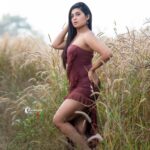 Akshita Bopaiah Instagram - Brown and Bold 🤎 🤎🤎, the fall fashion way . @rainbow_photography_official @thousifsait_makeup_artist Bangalore, India