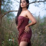 Akshita Bopaiah Instagram - Brown and Bold 🤎 🤎🤎, the fall fashion way . @rainbow_photography_official @thousifsait_makeup_artist Bangalore, India