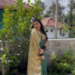 Akshita Bopaiah Instagram - Beautiful saree : @shree_roopacollections