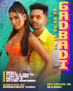 Akull Instagram - 🚨Are you all ready for some #Gadbadi this Friday ? 🚨 Releasing 18.11.22 11am @vyrloriginals Youtube Channel ! @staticandbenel @lisamishramusic @ritikakhatnani @mellowmellow @amannindersingh @rajitdev @poojasinghgujral @ericpillai @manan.s @al_ameel_ @raveenachoudharyy @faheemrahiman @akshitaa_choudhary @anulika_choudhary @onkarsinghcolorist @vickysandhudesigns . . . #akull #akullonthebeat