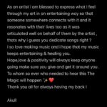 Akull Instagram - Catharsis 22.02.2022 ❤️ #borntoinspire #grateful #blessed
