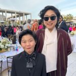 Alan Kim Instagram - It's such an honor. Thank you for having me. Meeting famous people is always happy! ❤️ @goldhouseco @bingchen #goldgala #AAPI Music Center Plaza