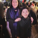 Alan Kim Instagram - It's such an honor. Thank you for having me. Meeting famous people is always happy! ❤️ @goldhouseco @bingchen #goldgala #AAPI Music Center Plaza