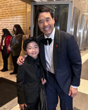 Alan Kim Instagram - It's such an honor. Thank you for having me. Meeting famous people is always fun!! @goldhouseco @bingchen #goldgala #beef #AAPI