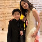 Alan Kim Instagram - It's such an honor. Thank you for having me. Meeting famous people is always fun!! @goldhouseco @bingchen #goldgala #beef #AAPI Music Center Plaza