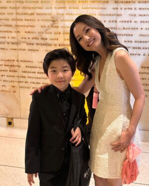 Alan Kim Instagram - It's such an honor. Thank you for having me. Meeting famous people is always fun!! @goldhouseco @bingchen #goldgala #beef #AAPI