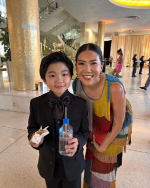 Alan Kim Instagram - It's such an honor. Thank you for having me. Meeting famous people is always fun!! @goldhouseco @bingchen #goldgala #beef #AAPI