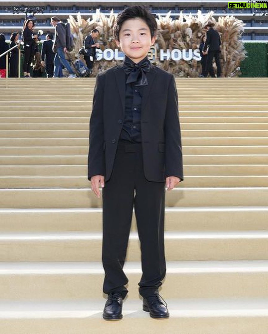 Alan Kim Instagram - Thank you so much for having me! It was a great time! @goldhouseco @bingchen #goldgala #aapi Music Center Plaza