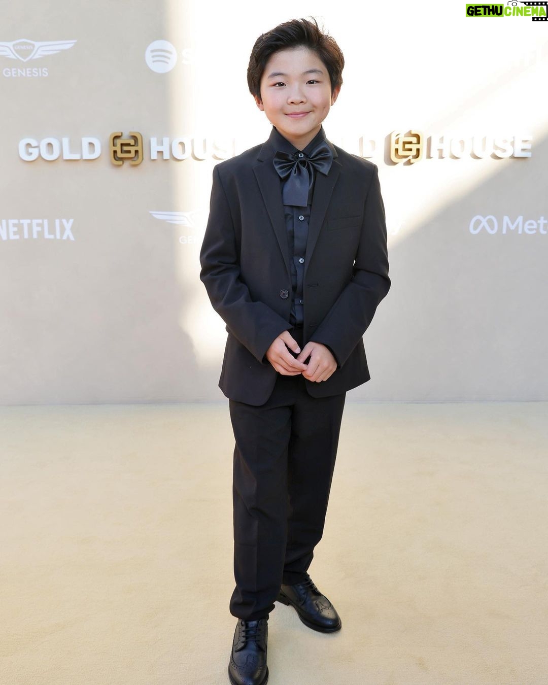 Alan Kim Instagram - Thank you so much for having me! It was a great time! @goldhouseco @bingchen #goldgala #aapi Music Center Plaza