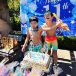 Alan Kim Instagram - Yayyy!! My 11th birthday party!! My birthday is the same as my BFF Asher. ❤️Thank you for coming love my friends! 💕💕 Irvine, California
