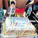 Alan Kim Instagram - Yayyy!! My 11th birthday party!! My birthday is the same as my BFF Asher. ❤️Thank you for coming love my friends! 💕💕 Irvine, California