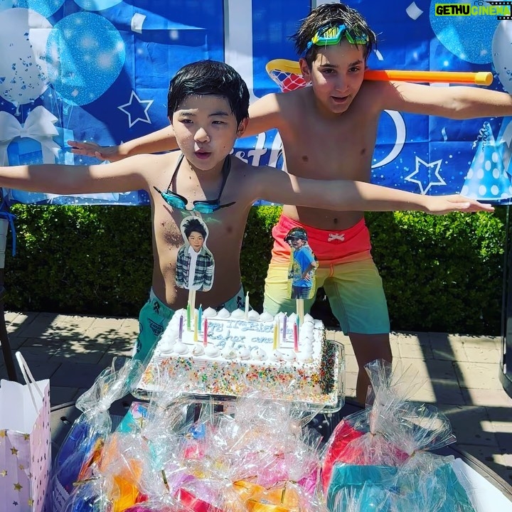 Alan Kim - 2.7K Likes - Yayyy!! My 11th birthday party!! My birthday is the same as my BFF Asher. ❤️Thank you for coming love my friends! 💕💕