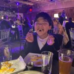 Alan Kim Instagram - My NY trip!! These four days, I met my director for Latchkey Kids @johnjbudion , met My sister’s frozen fam @fmichaelhaynie (AKA Olaf!), Unexpectedly met @dongwookang91 while walking, watched my sister and her frozen sisters perform at the @thegreenroom42 , and even met paw patrol at @nickelodeonuniverse !! It was soo fun!! See you agin NY!!