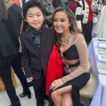 Alan Kim Instagram - It's such an honor. Thank you for having me. Meeting famous people is always fun!! @goldhouseco @bingchen #goldgala #beef #AAPI Music Center Plaza