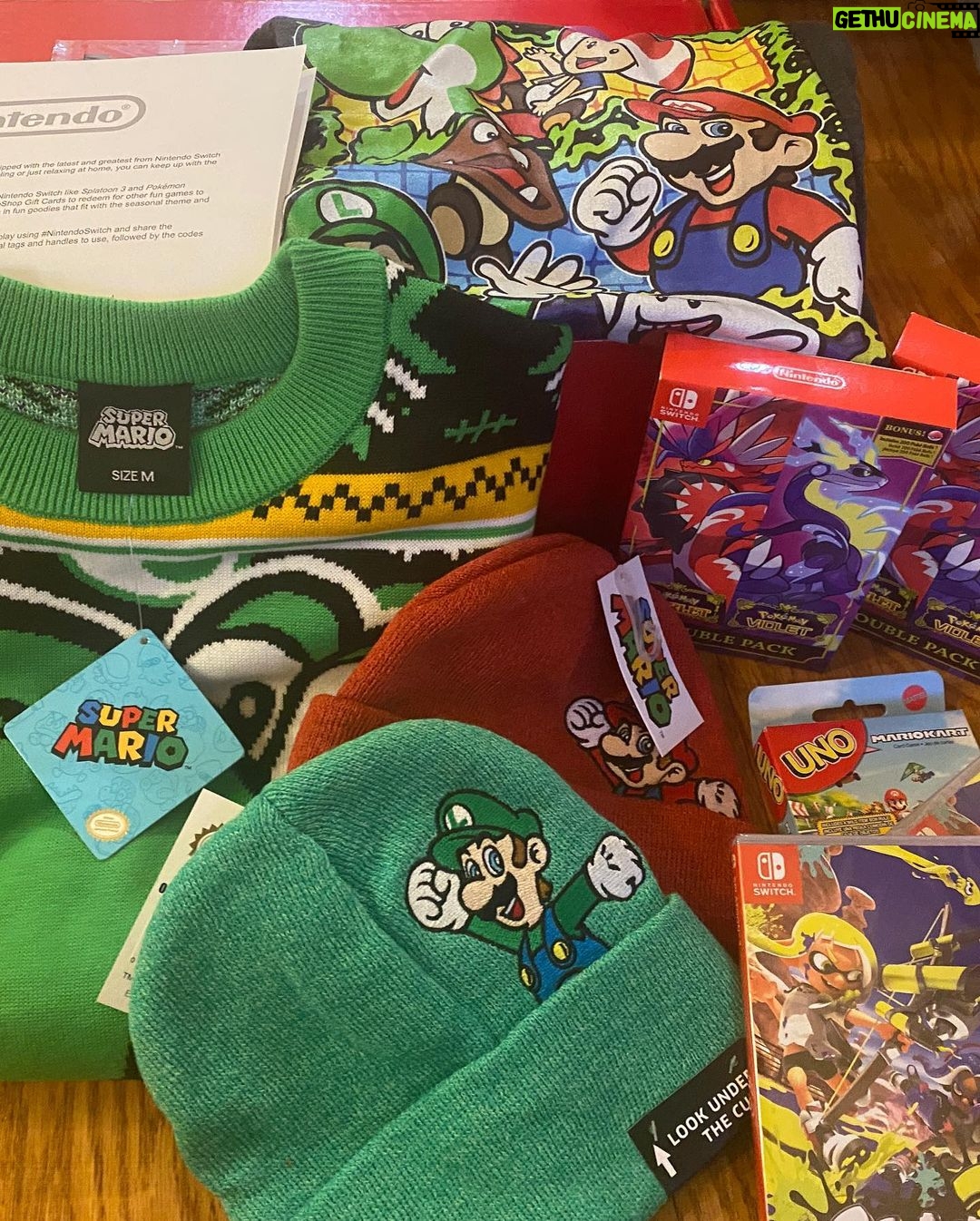 Alan Kim Instagram - Wow!! Thank you so much! Love Nintendo 💕💕 @nintendoamerica #nintendoswitch