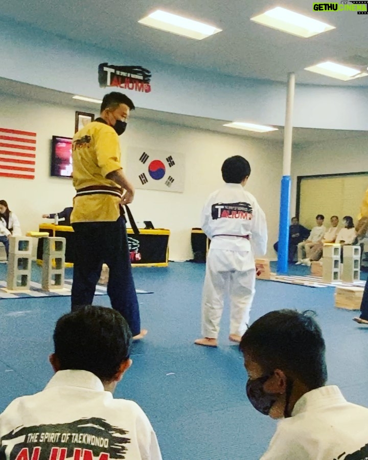 Alan Kim - 4.7K Likes - Finally, I got a black belt. 🥋yayyyy! I’m so happy! Thank you so much @masterlee.talium and @taekwonkids_mv 💕💕