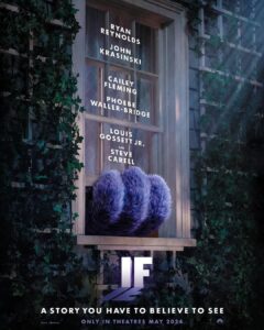 Alan Kim Instagram - Posted @withregram • @ifmovie A story you have to believe to see, starring Ryan Reynolds, Cailey Fleming, Phoebe Waller-Bridge, Louis Gossett Jr., and Steve Carell. See the #IFMovie trailer TOMORROW. Written and directed by John Krasinski, in theatres everywhere May 2024.